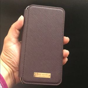 Kate Spade phone case with card slots